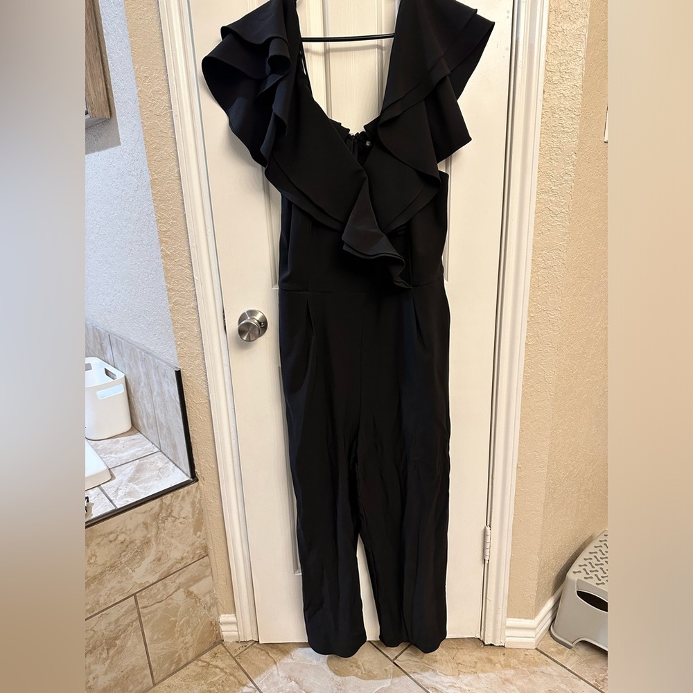 Chic soul Black jumpsuit 3x
